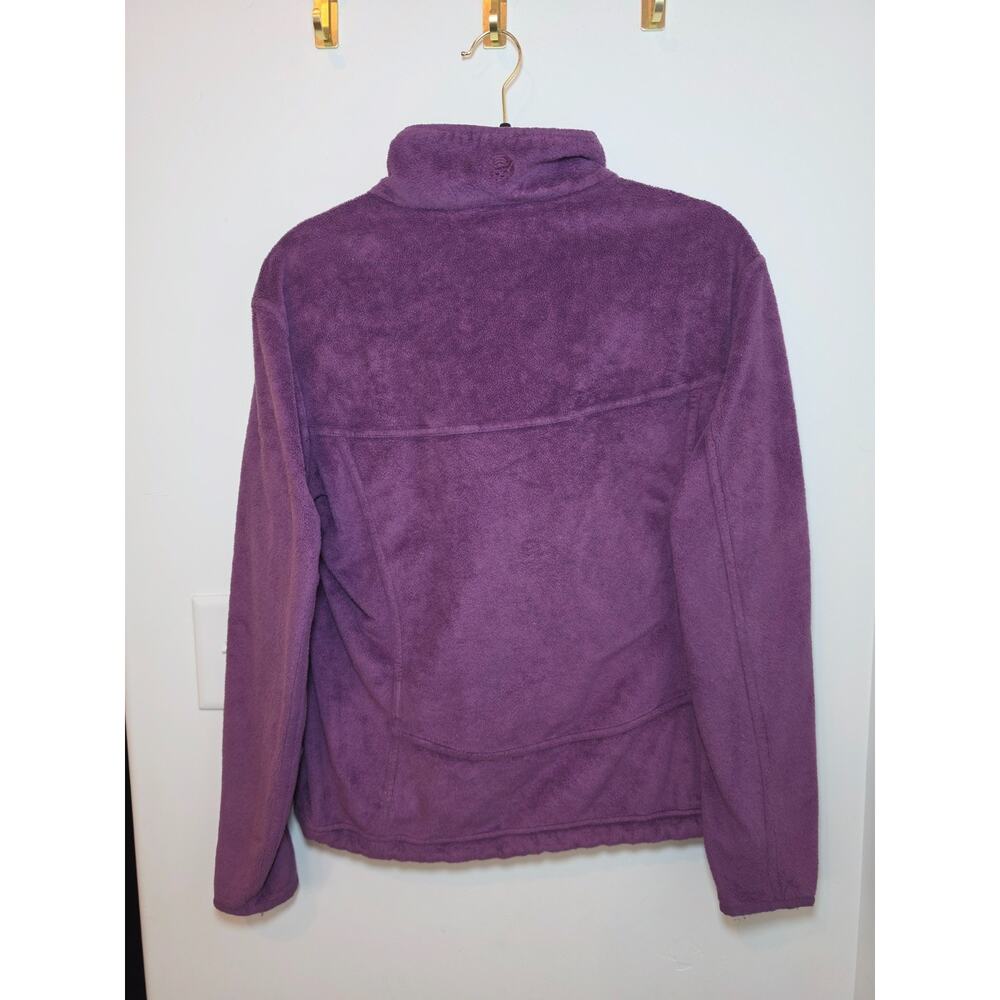 Mountain Hardwear Women's Purple Fleece Full Zip Jacket Size Medium - Picture 6 of 9